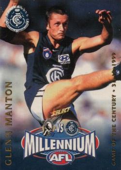 2000 AFL Millenium Game #20 Glenn Manton Front